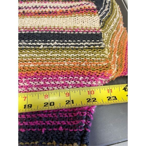 Billabong Easy Going Striped Colorful Pullover Sweater Size S - Picture 8 of 9